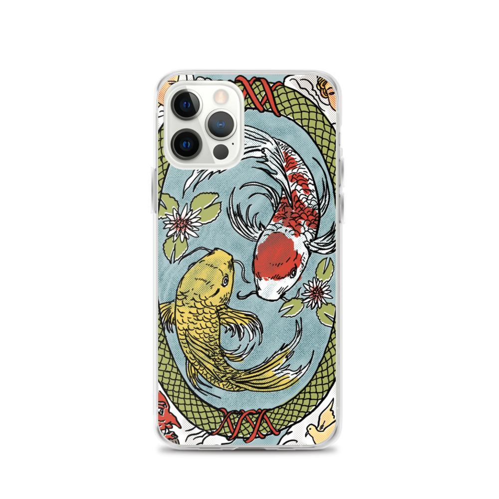 Koi Fish iPhone Case Phone case Nirvana Threads iPhone 12 Pro 