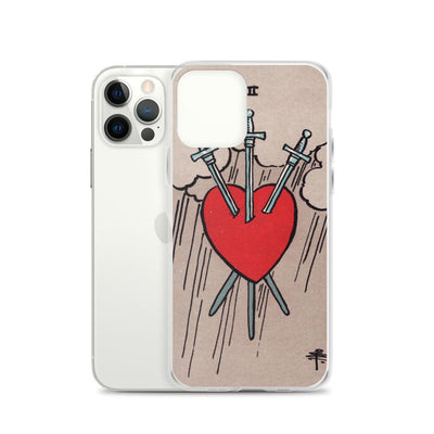 3 of Swords iPhone Case Phone case Nirvana Threads