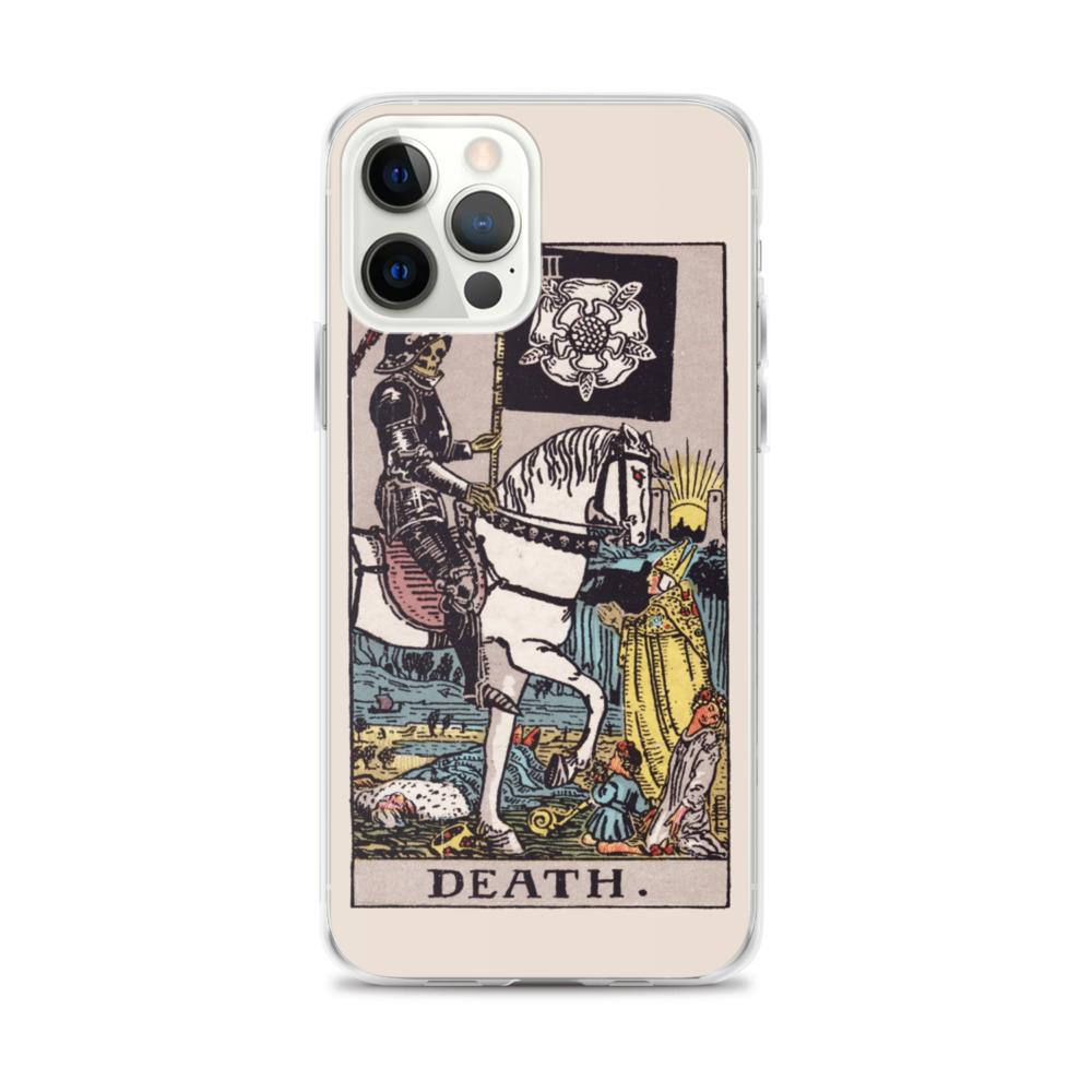 Death Tarot iPhone Case Phone case Nirvana Threads iPhone 12 Pro Max 