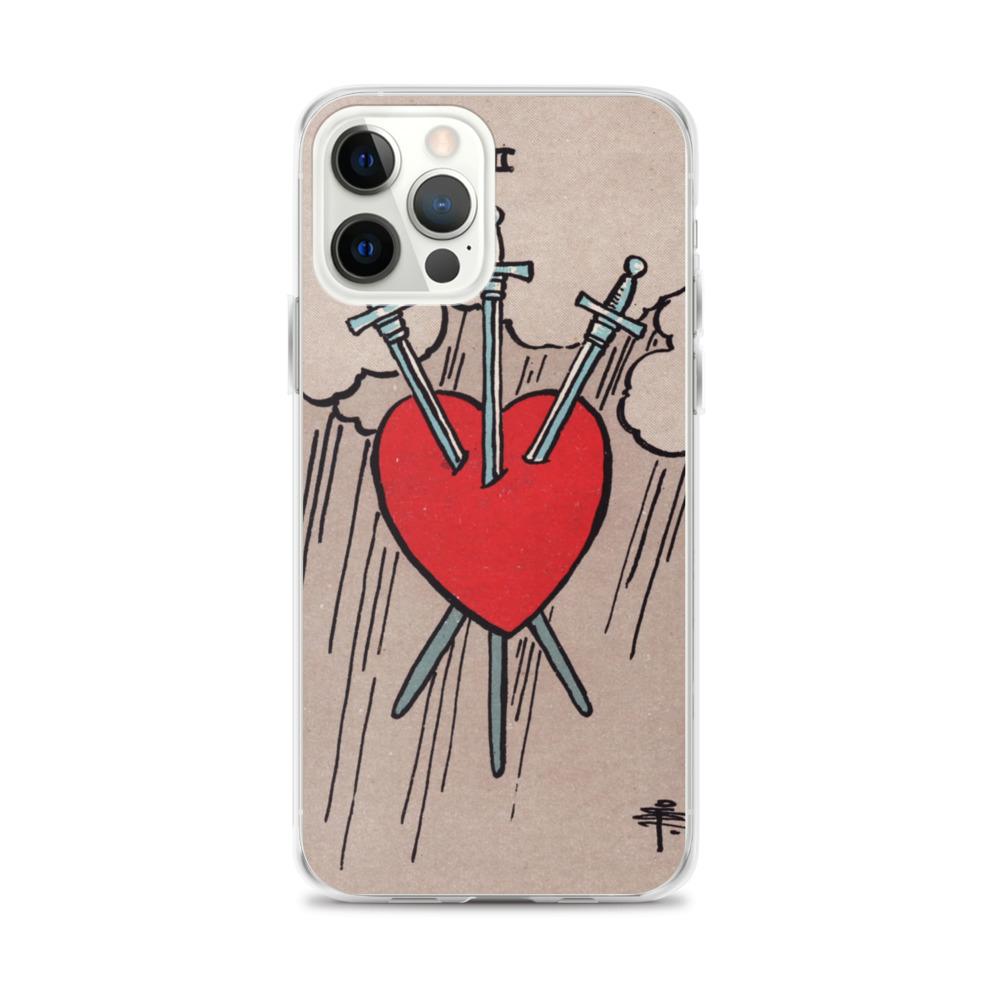 3 of Swords iPhone Case Phone case Nirvana Threads iPhone 12 Pro Max 