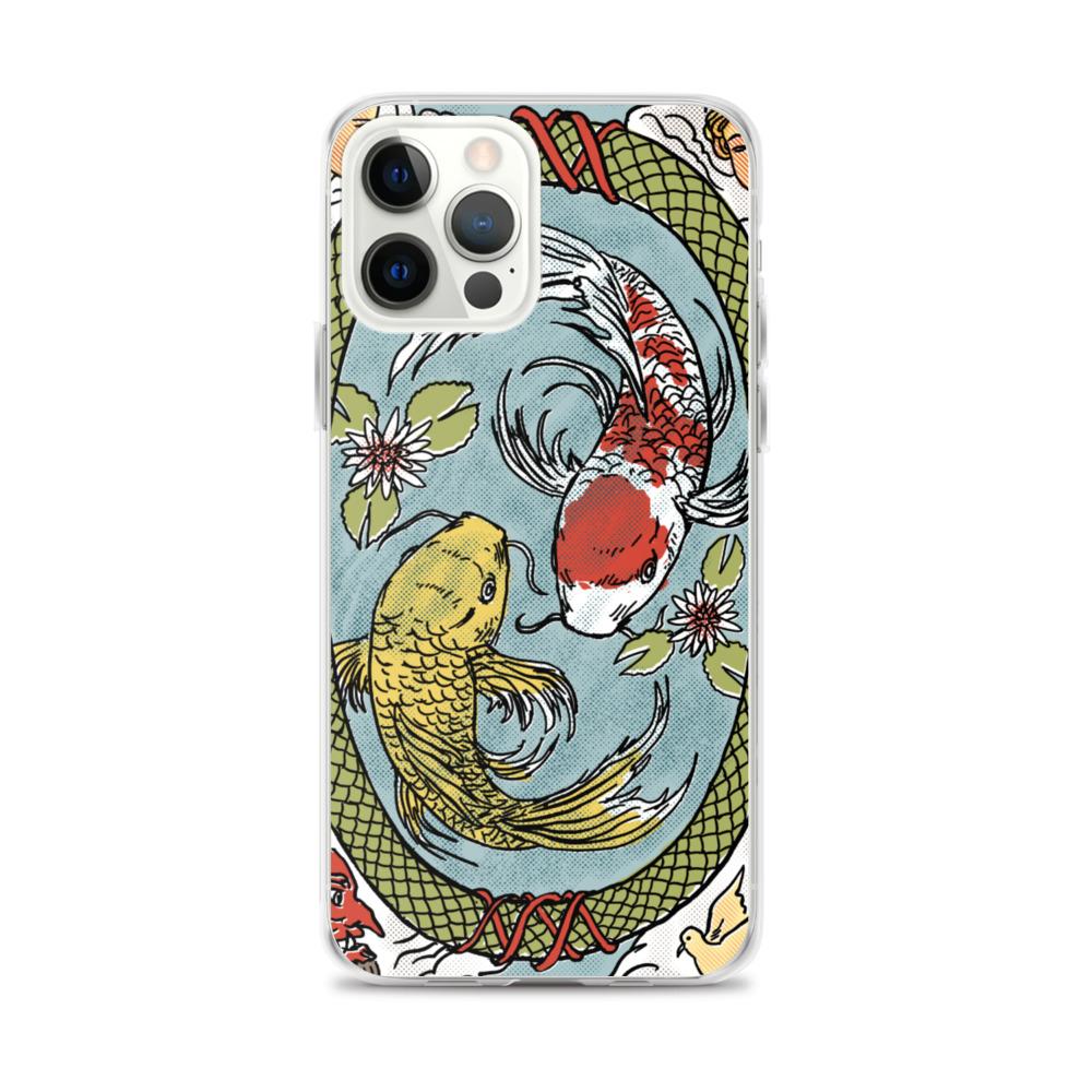 Koi Fish iPhone Case Phone case Nirvana Threads iPhone 12 Pro Max 