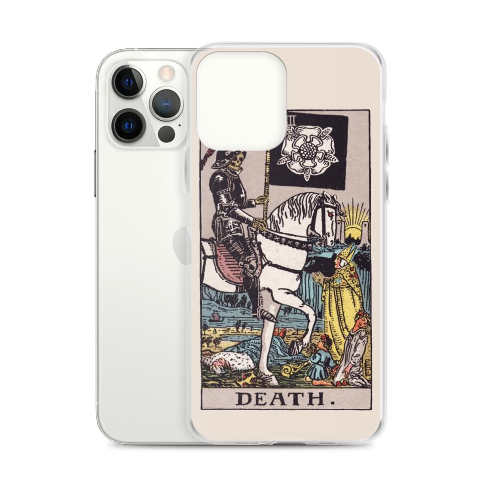 Death Tarot iPhone Case Phone case Nirvana Threads 