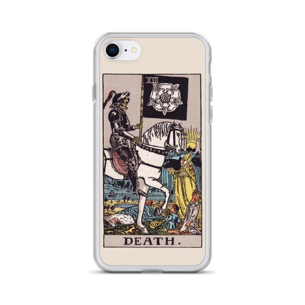 Death Tarot iPhone Case Phone case Nirvana Threads iPhone SE 