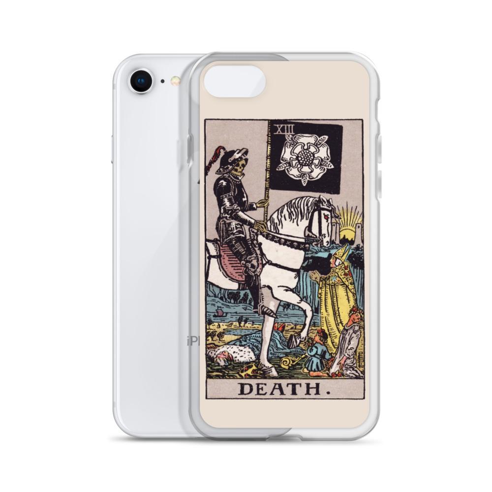 Death Tarot iPhone Case Phone case Nirvana Threads 