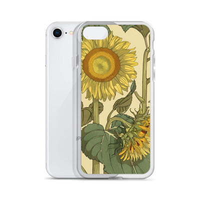 Sunflower iPhone Case Phone case Nirvana Threads