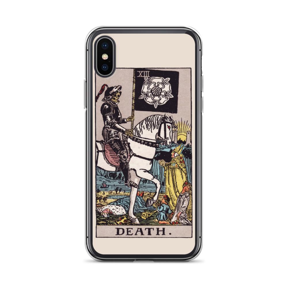 Death Tarot iPhone Case Phone case Nirvana Threads iPhone X/XS 
