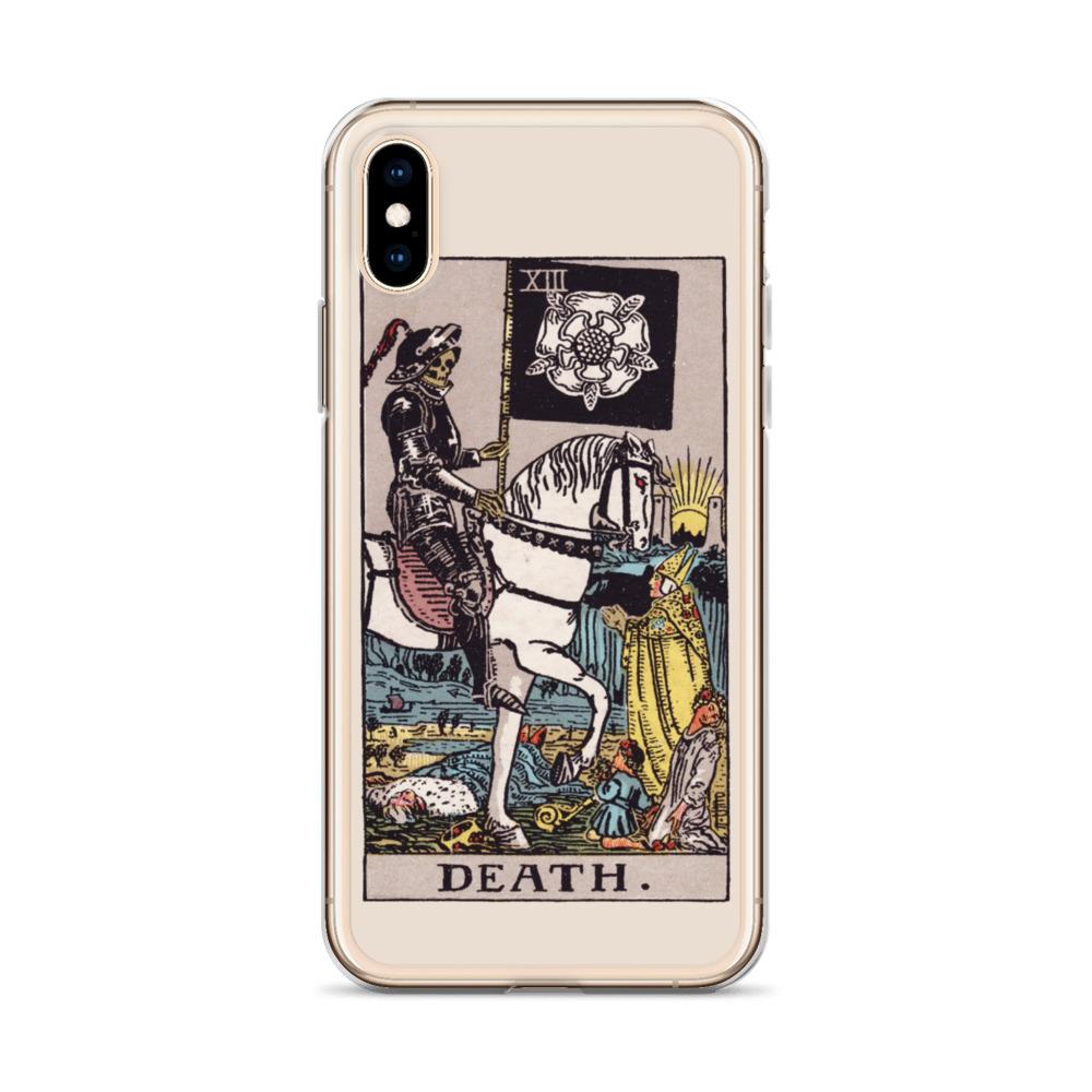 Death Tarot iPhone Case Phone case Nirvana Threads 