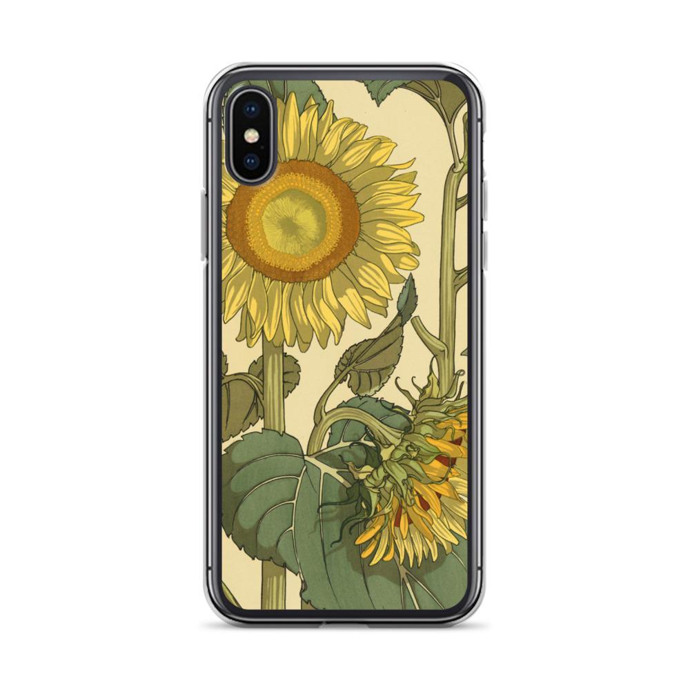 Sunflower iPhone Case Phone case Nirvana Threads iPhone X/XS 
