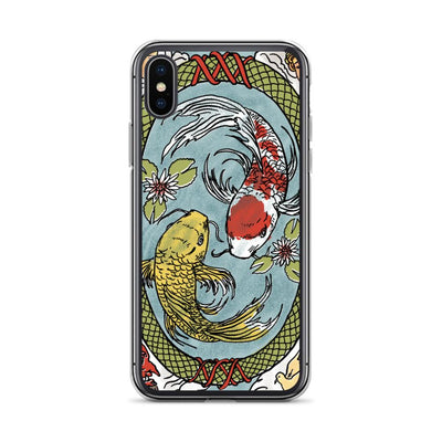 Koi Fish iPhone Case Phone case Nirvana Threads iPhone X/XS