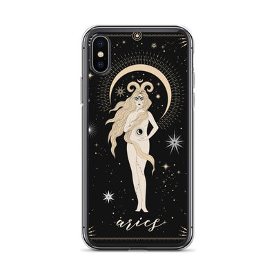 Aries iPhone Case Nirvana Threads iPhone X/XS