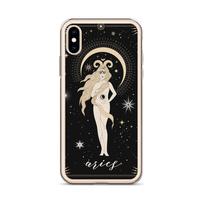 Aries iPhone Case Nirvana Threads