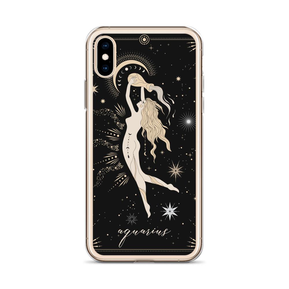 Aquarius iPhone Case Phone case Nirvana Threads 