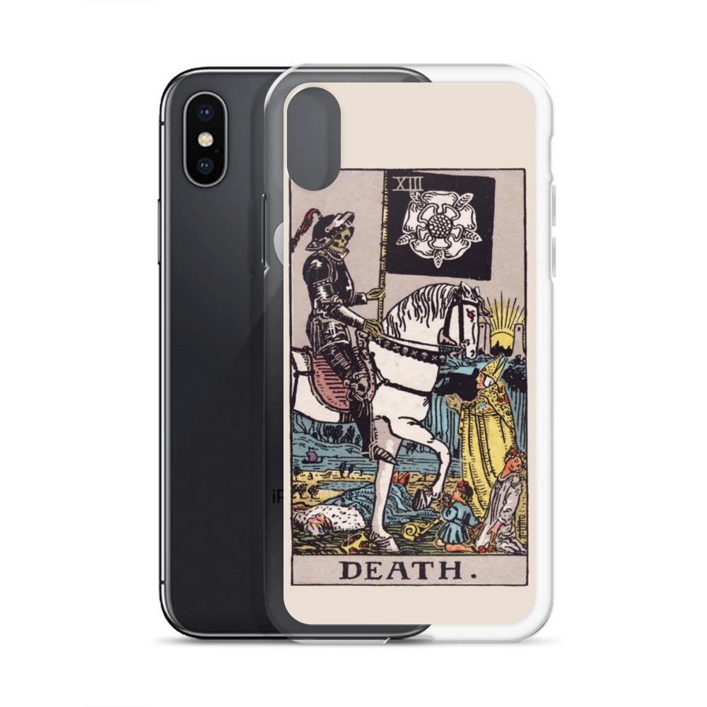 Death Tarot iPhone Case Phone case Nirvana Threads 