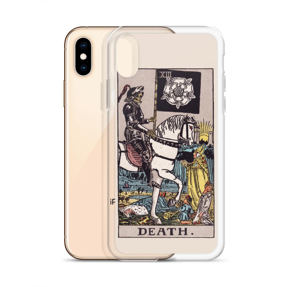 Death Tarot iPhone Case Phone case Nirvana Threads 