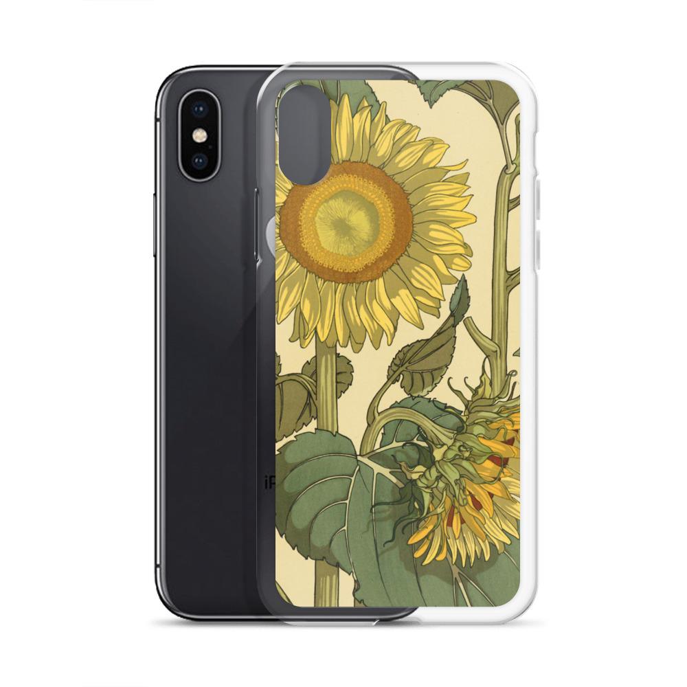 Sunflower iPhone Case Phone case Nirvana Threads 