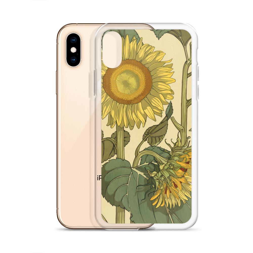 Sunflower iPhone Case Phone case Nirvana Threads 