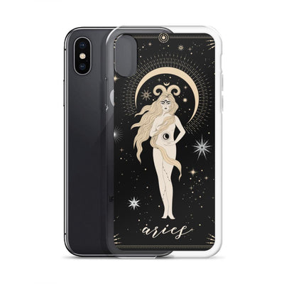 Aries iPhone Case Nirvana Threads