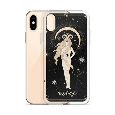 Aries iPhone Case Nirvana Threads