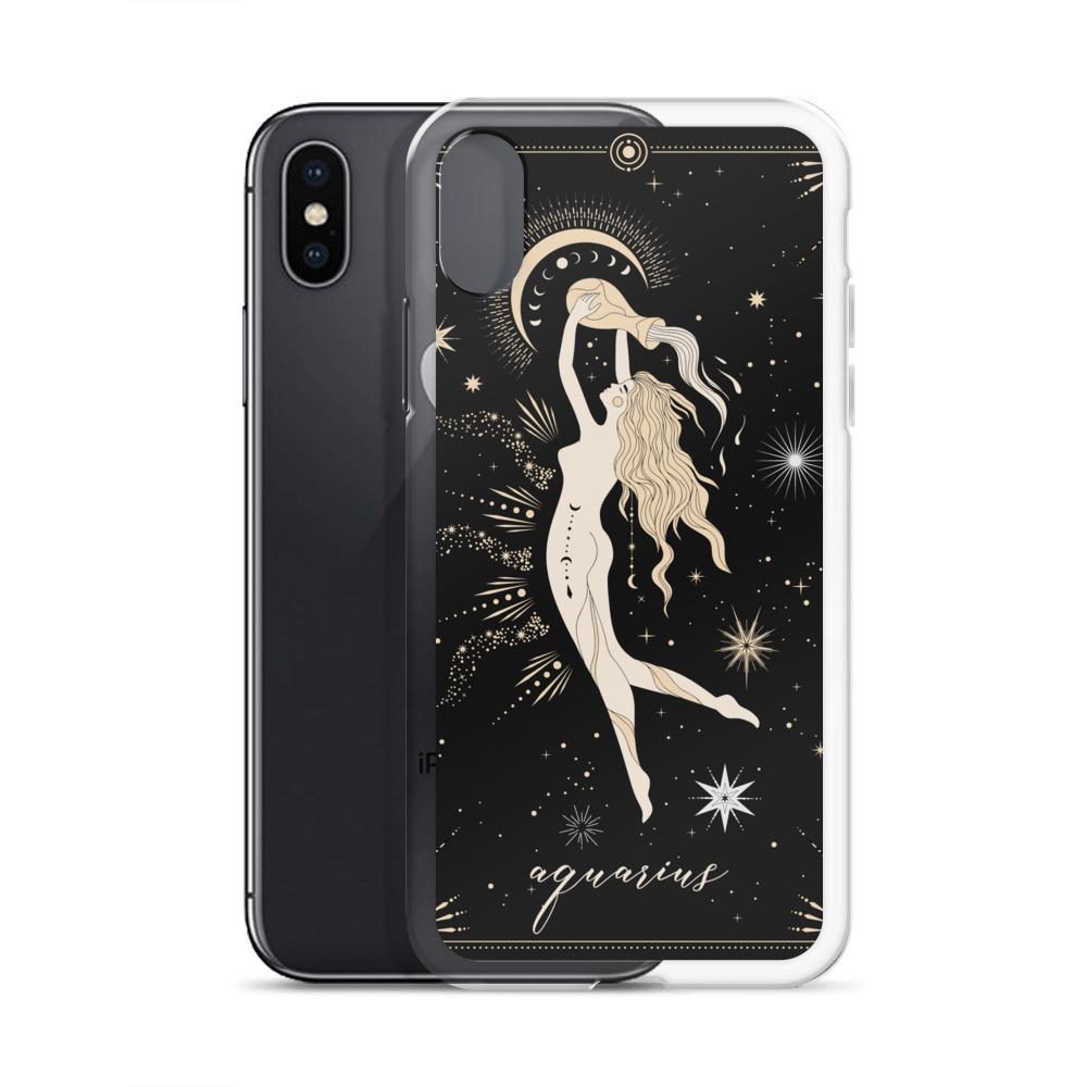 Aquarius iPhone Case Phone case Nirvana Threads 