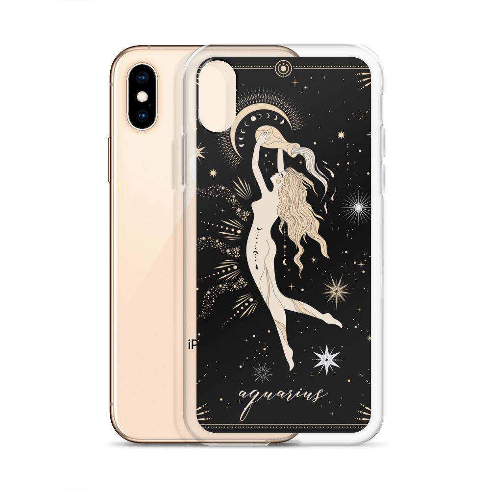 Aquarius iPhone Case Phone case Nirvana Threads 