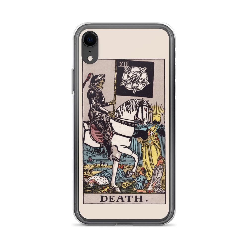 Death Tarot iPhone Case Phone case Nirvana Threads iPhone XR 