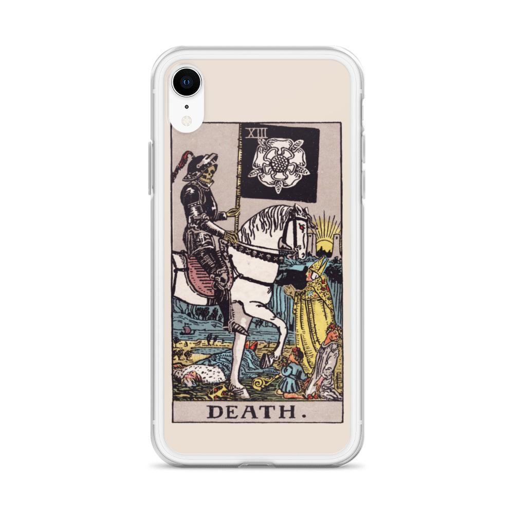 Death Tarot iPhone Case Phone case Nirvana Threads 