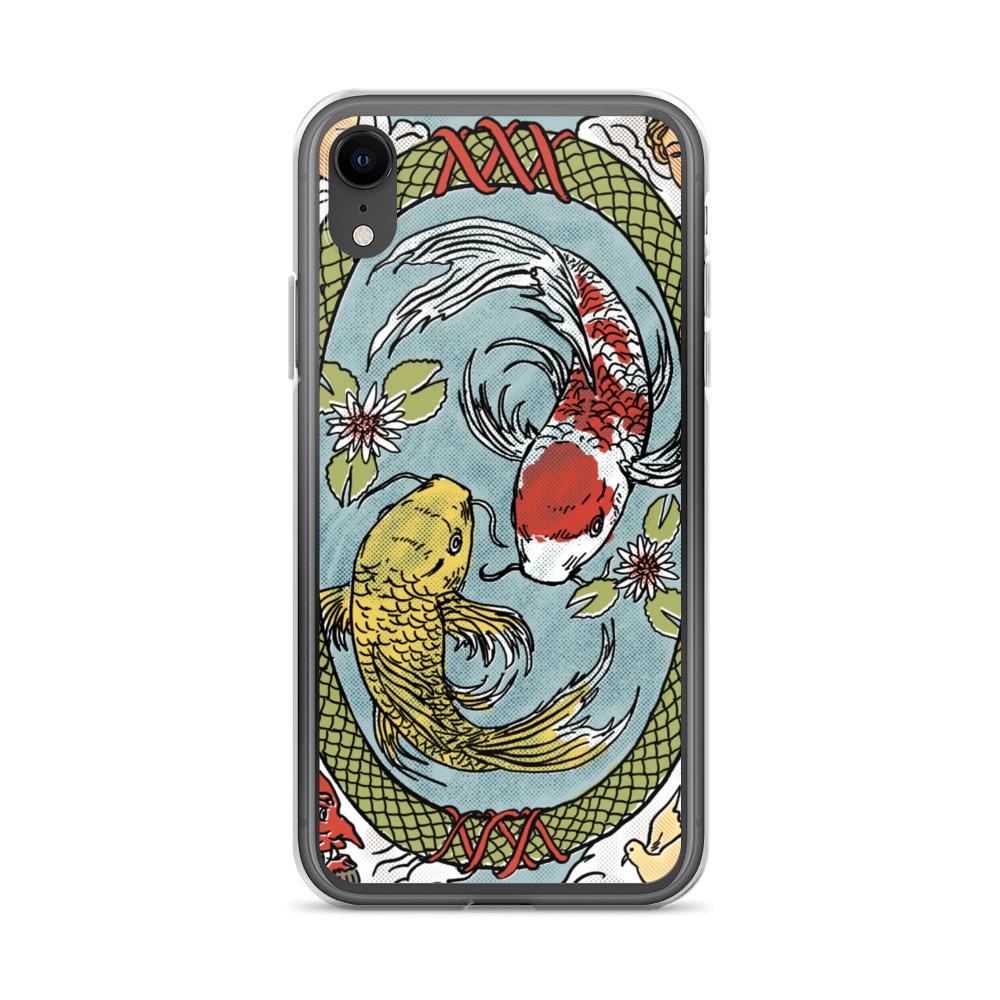 Koi Fish iPhone Case Phone case Nirvana Threads iPhone XR 