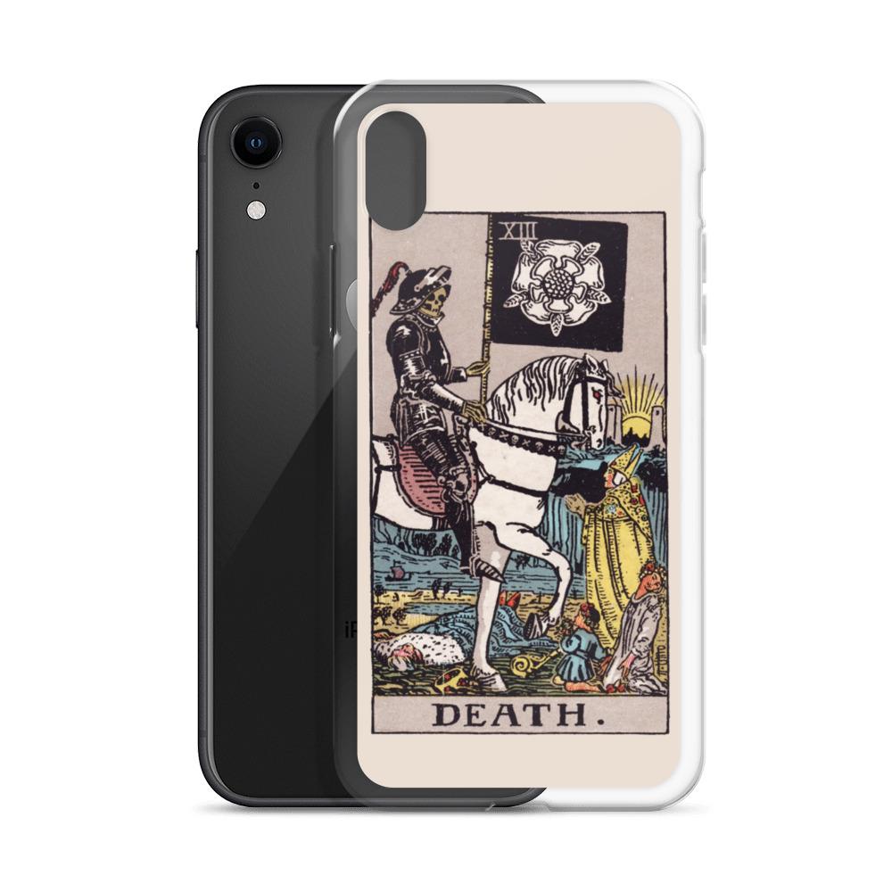 Death Tarot iPhone Case Phone case Nirvana Threads 