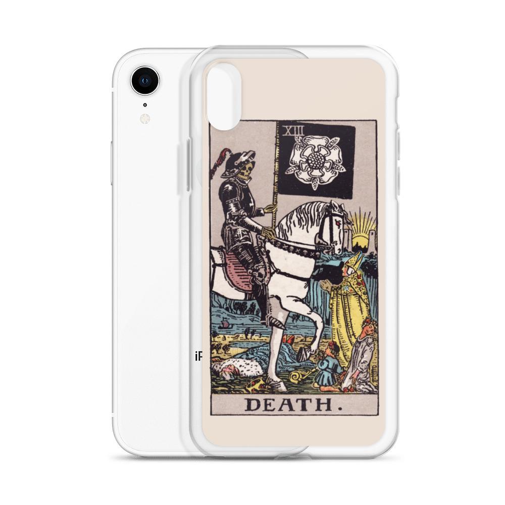 Death Tarot iPhone Case Phone case Nirvana Threads 