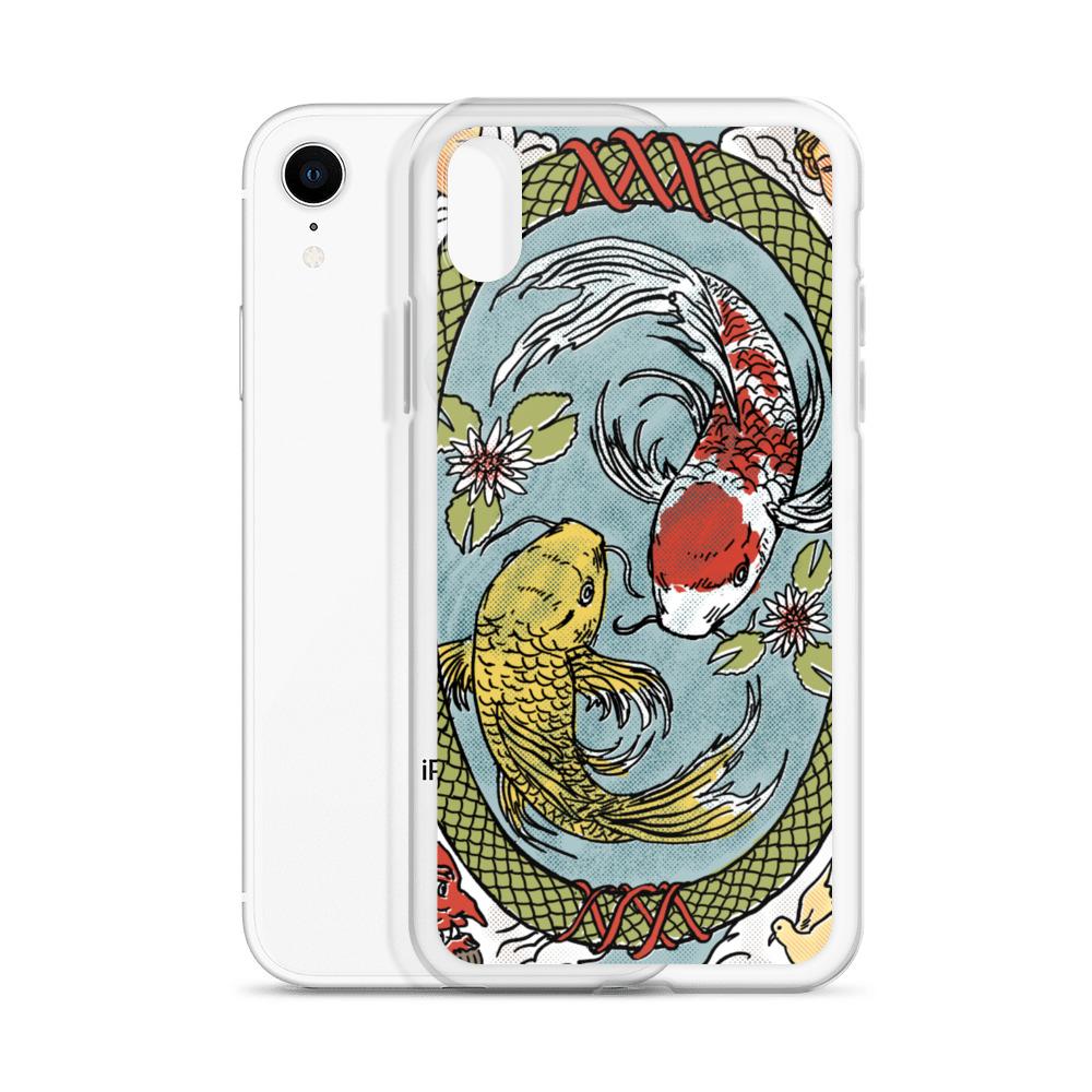 Koi Fish iPhone Case Phone case Nirvana Threads 