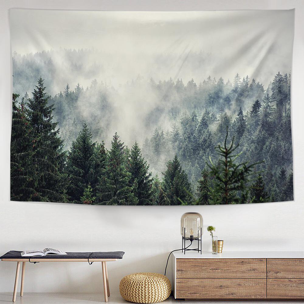 Pine Forest Tapestry-nirvanathreads