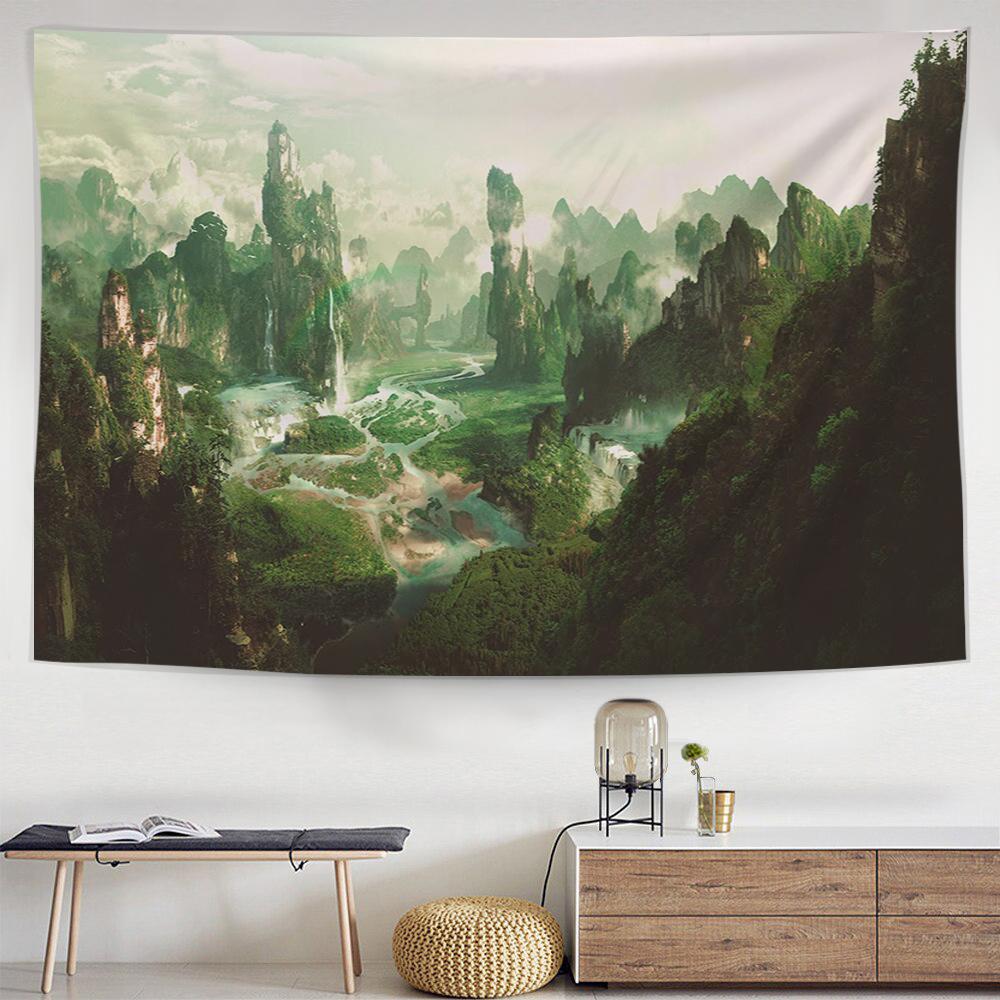 Secret Valley Tapestry-nirvanathreads