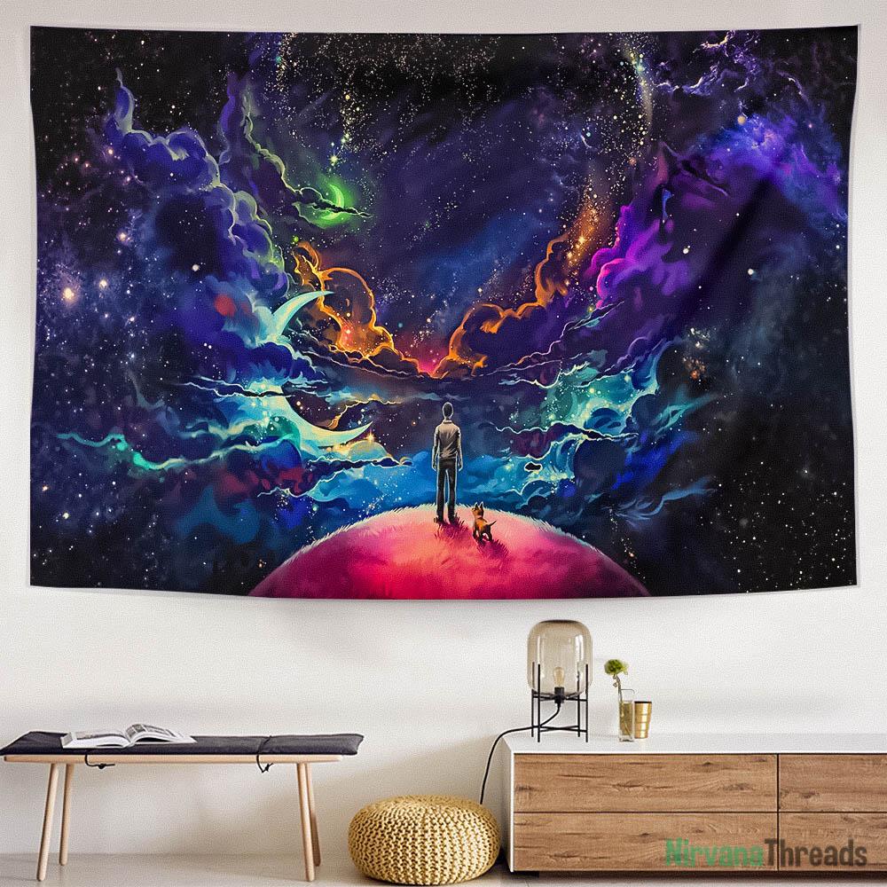 Space tapestry sale