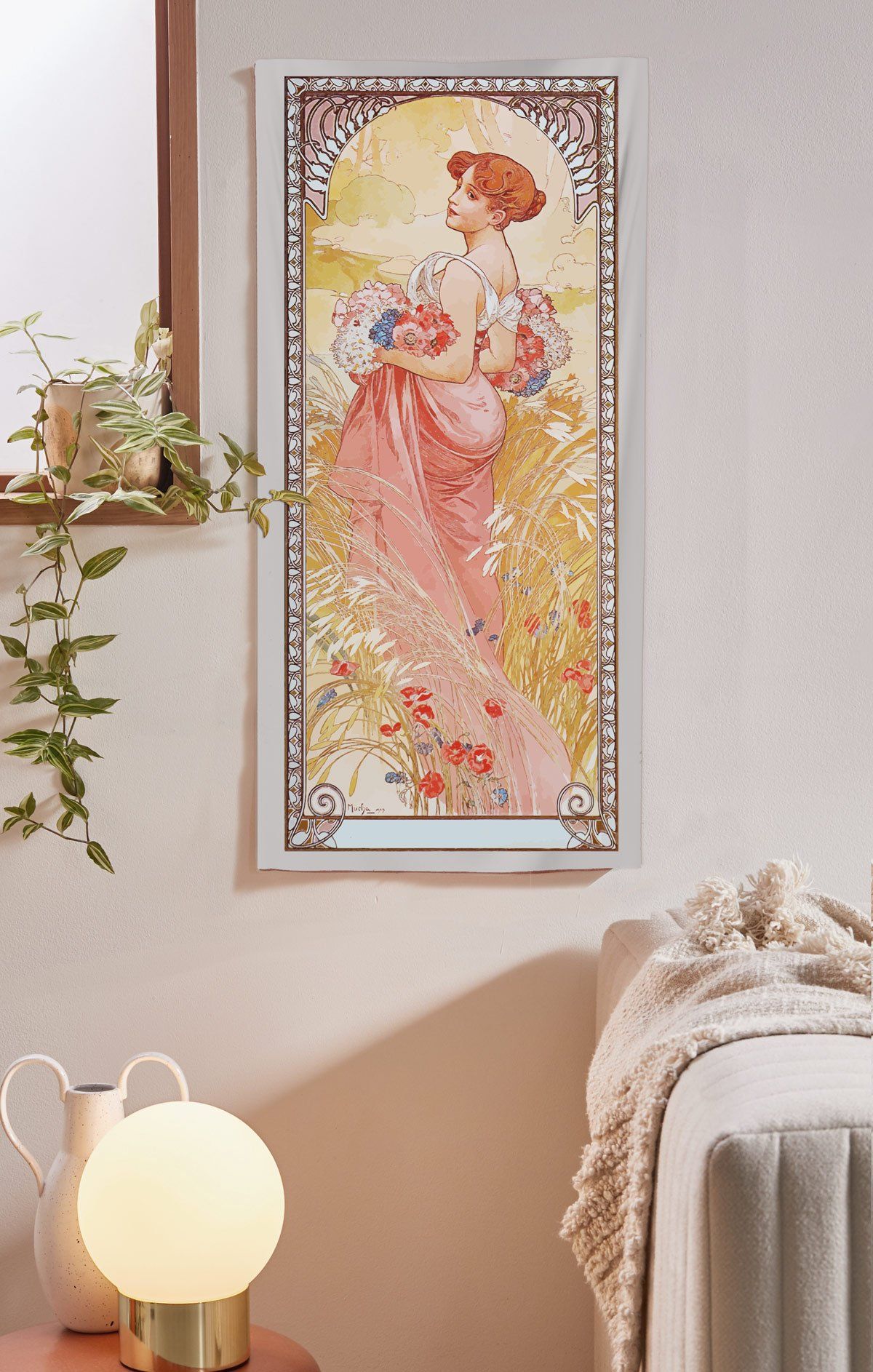 Floral Bouquet Panel Tapestry tapestry Nirvana Threads 