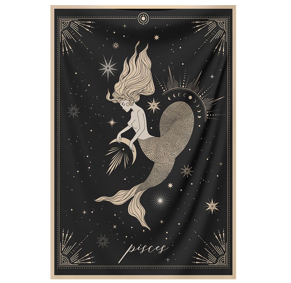 The-Pisces Tapestry-is-a-great-gift-to-say-I-love-you-but-I-also-love-astrology-tarot-wall-hanging-boho-bedroom-zodiac-vibes-from-NirvanaThreads-Nirvana-Threads