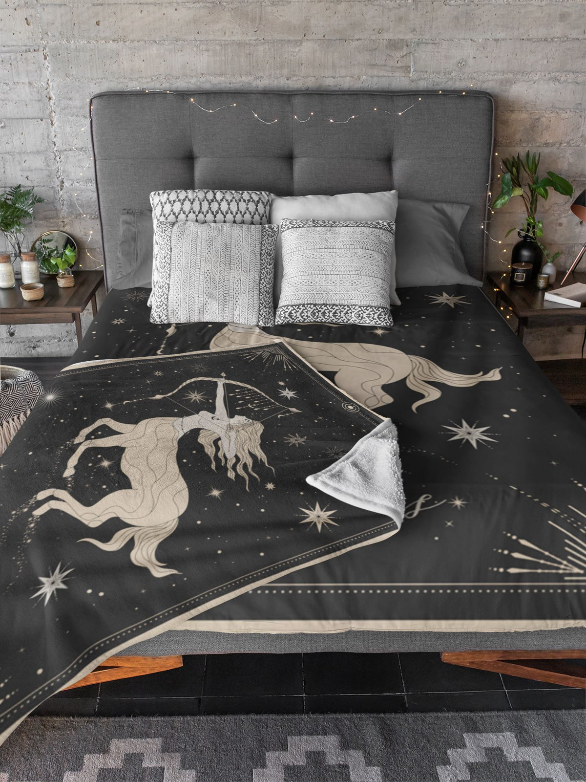 Sagittarius Blanket blanket Nirvana Threads 
