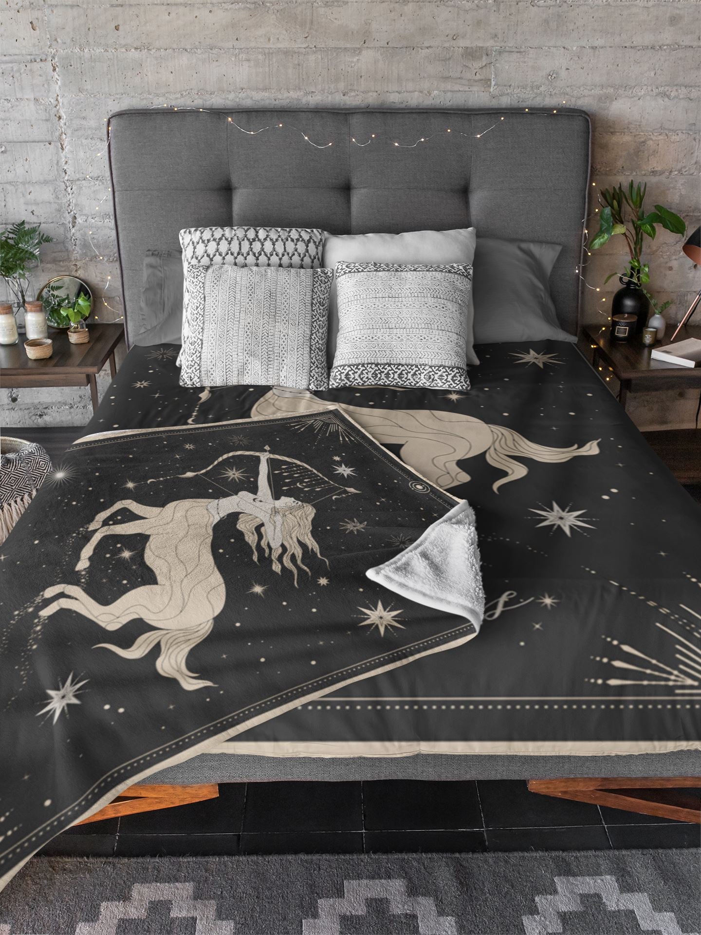 Sagittarius Blanket blanket Nirvana Threads 