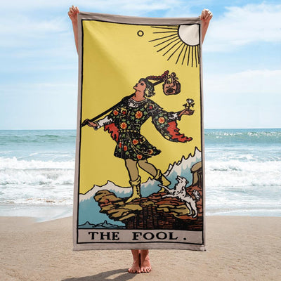 The Fool Tarot Towel towel Nirvana Threads