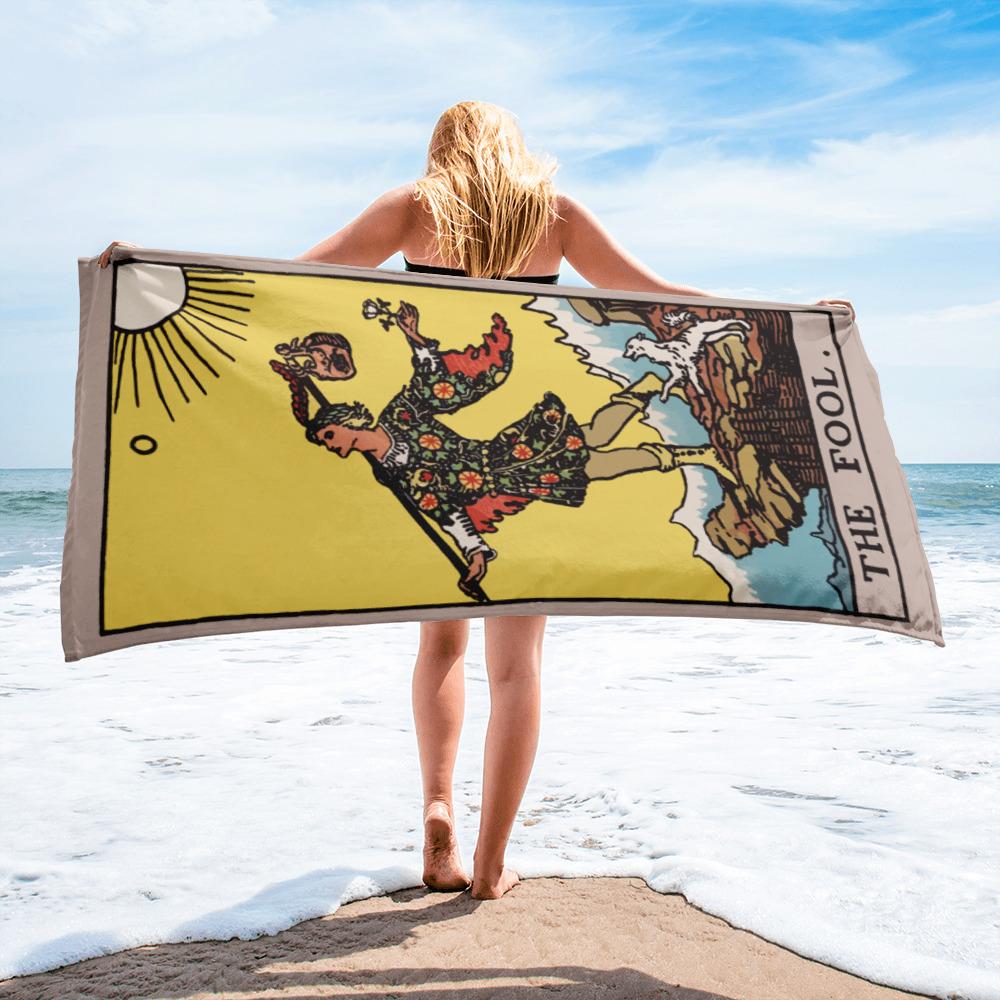 The Fool Tarot Towel towel Nirvana Threads 