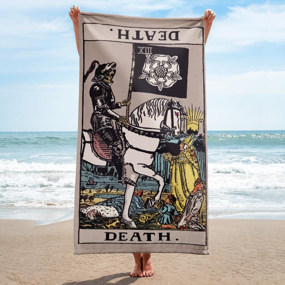 Death Tarot Towel towel Nirvana Threads 
