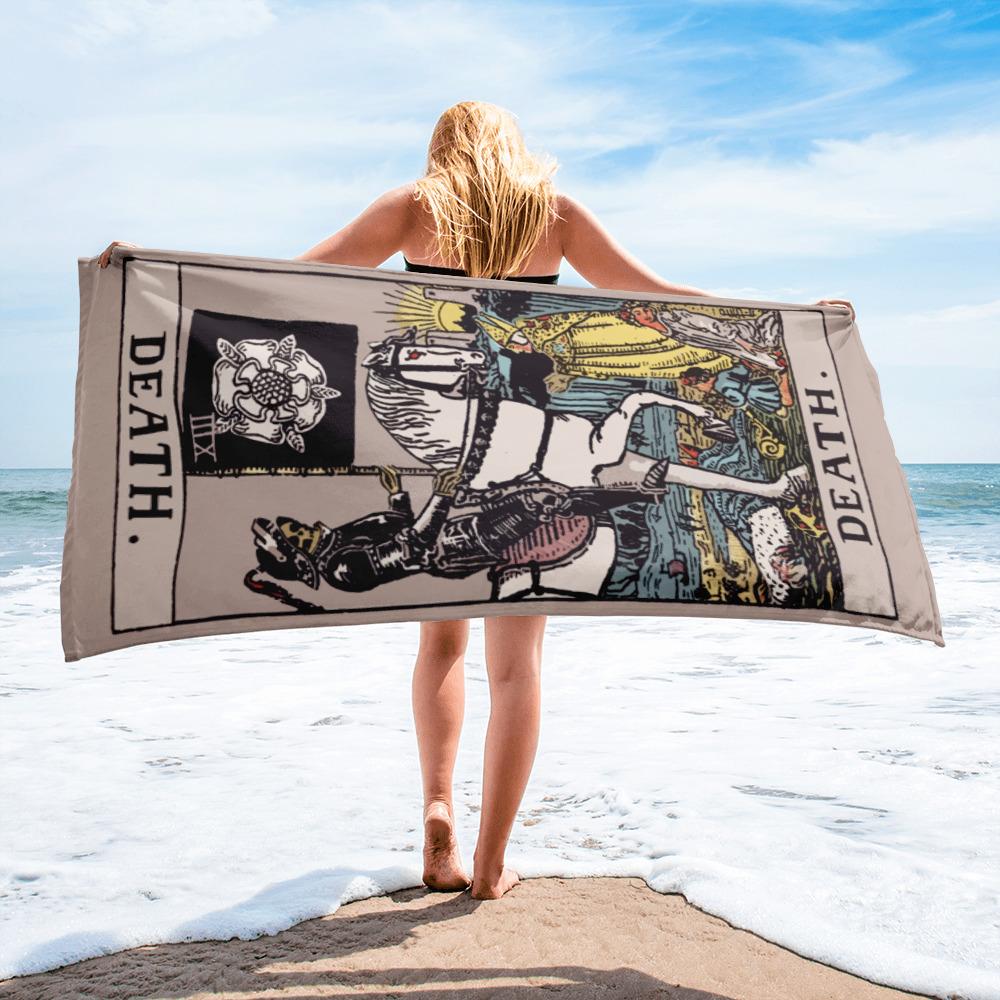 Death Tarot Towel towel Nirvana Threads 