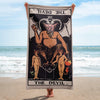 The Devil Tarot Towel towel Nirvana Threads