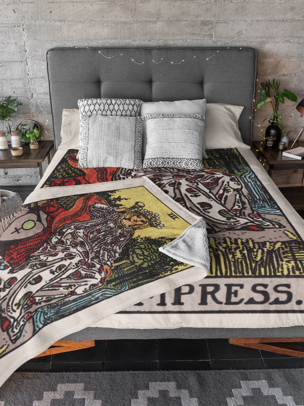 Empress Tarot Blanket blanket Nirvana Threads 