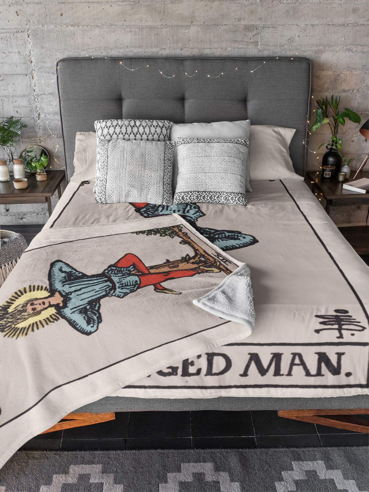 Hanged Man Blanket blanket Nirvana Threads 