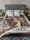 Lovers Tarot Blanket blanket Nirvana Threads