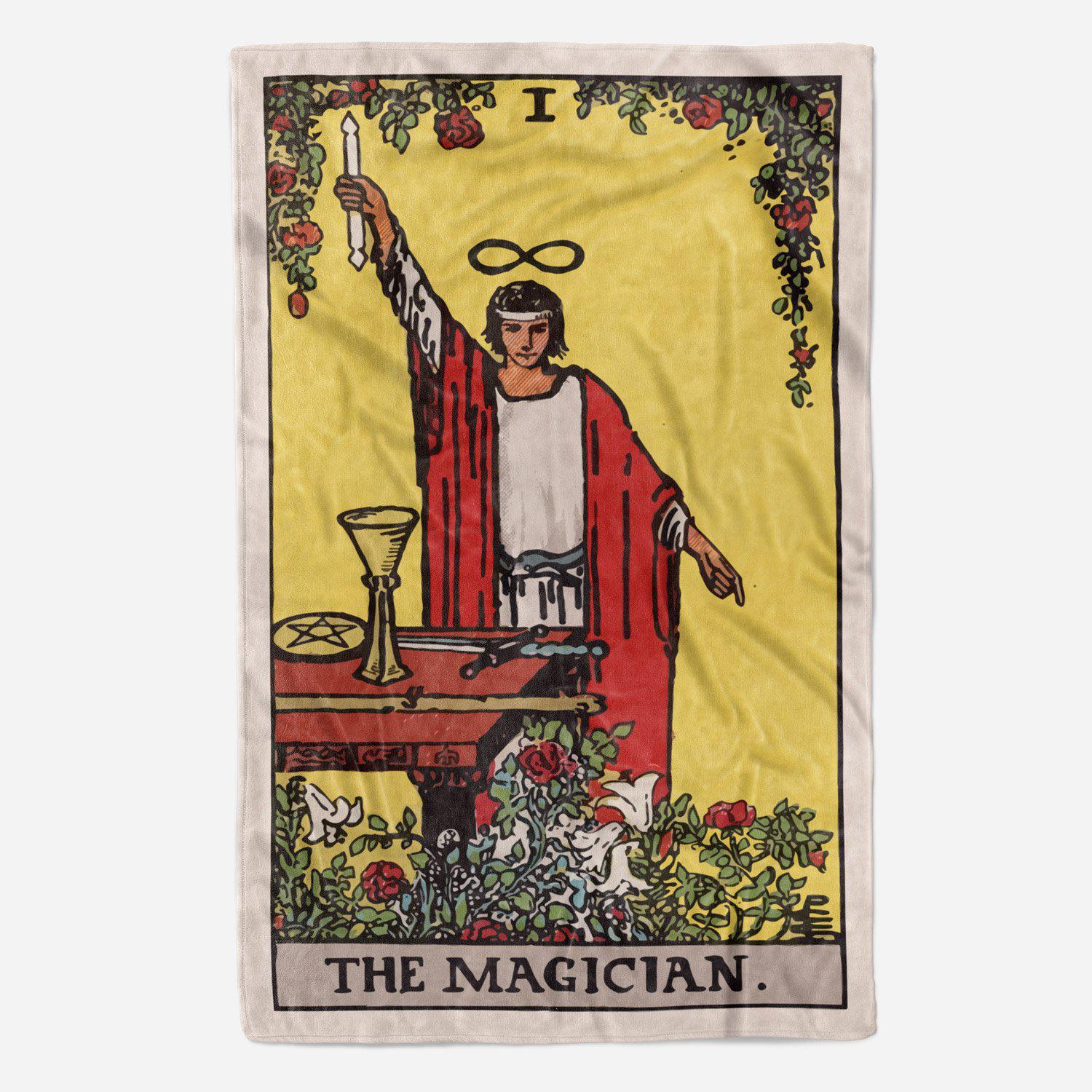 Magician Tarot Blanket blanket Nirvana Threads 