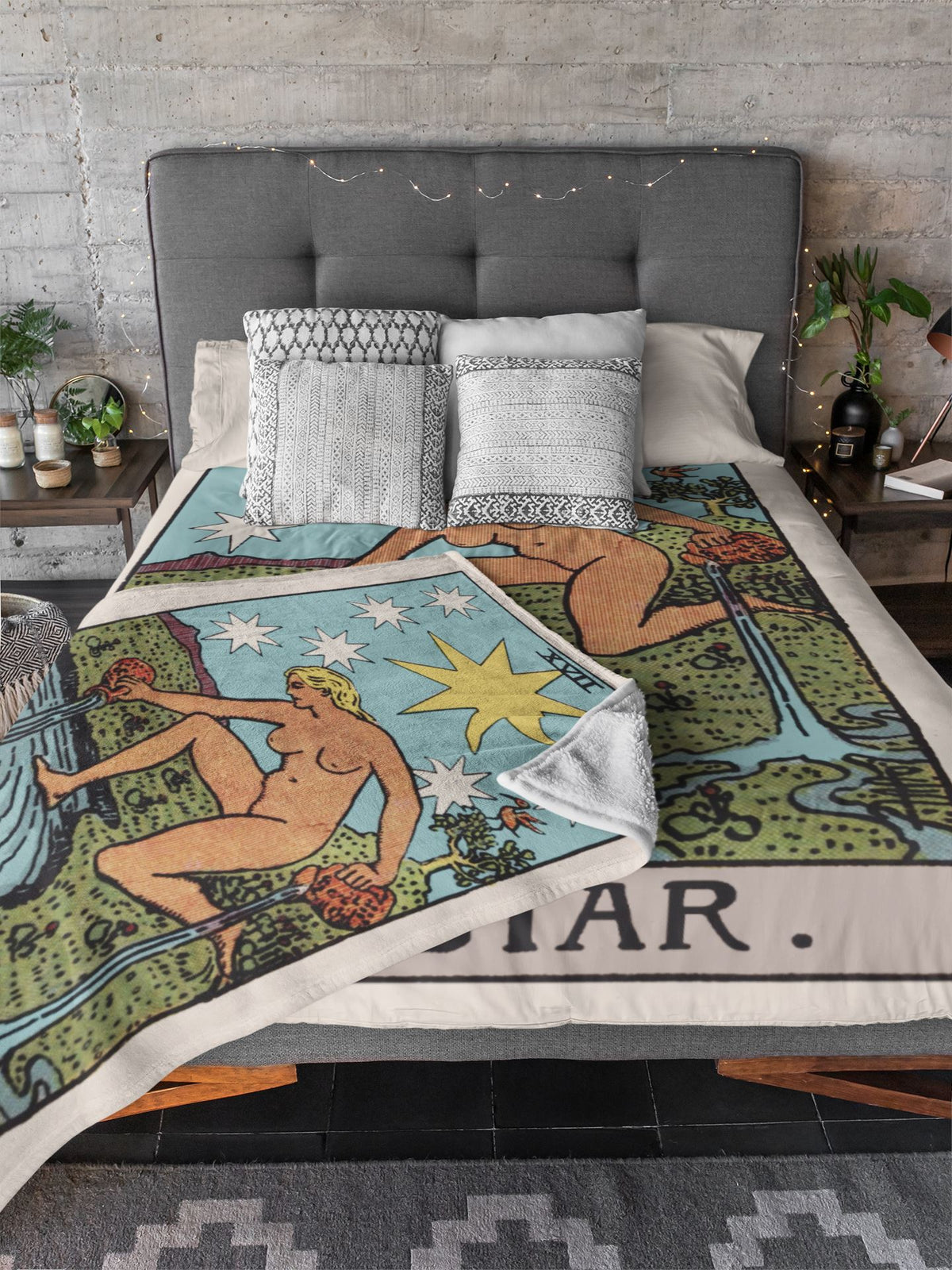 Star Tarot Blanket blanket Nirvana Threads 
