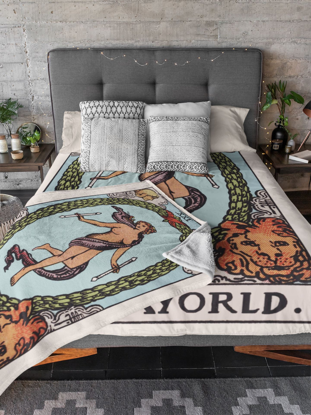 World Tarot Blanket blanket Nirvana Threads 