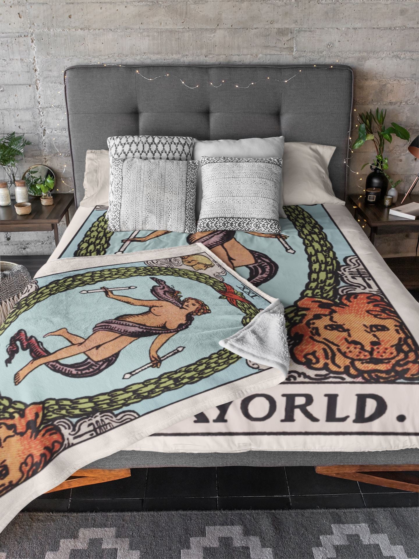 World Tarot Blanket blanket Nirvana Threads 