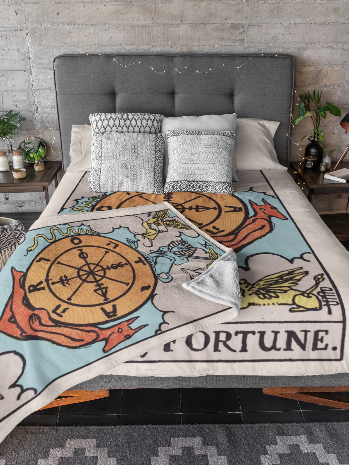 Wheel of Fortune Blanket blanket Nirvana Threads 